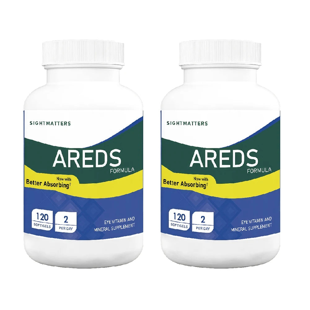 ARED Eye Vitamins for Macular Health, Lutein and Zeaxanthin Supplement with Vitamin C E Zinc Copper for Vision & Ocular Support