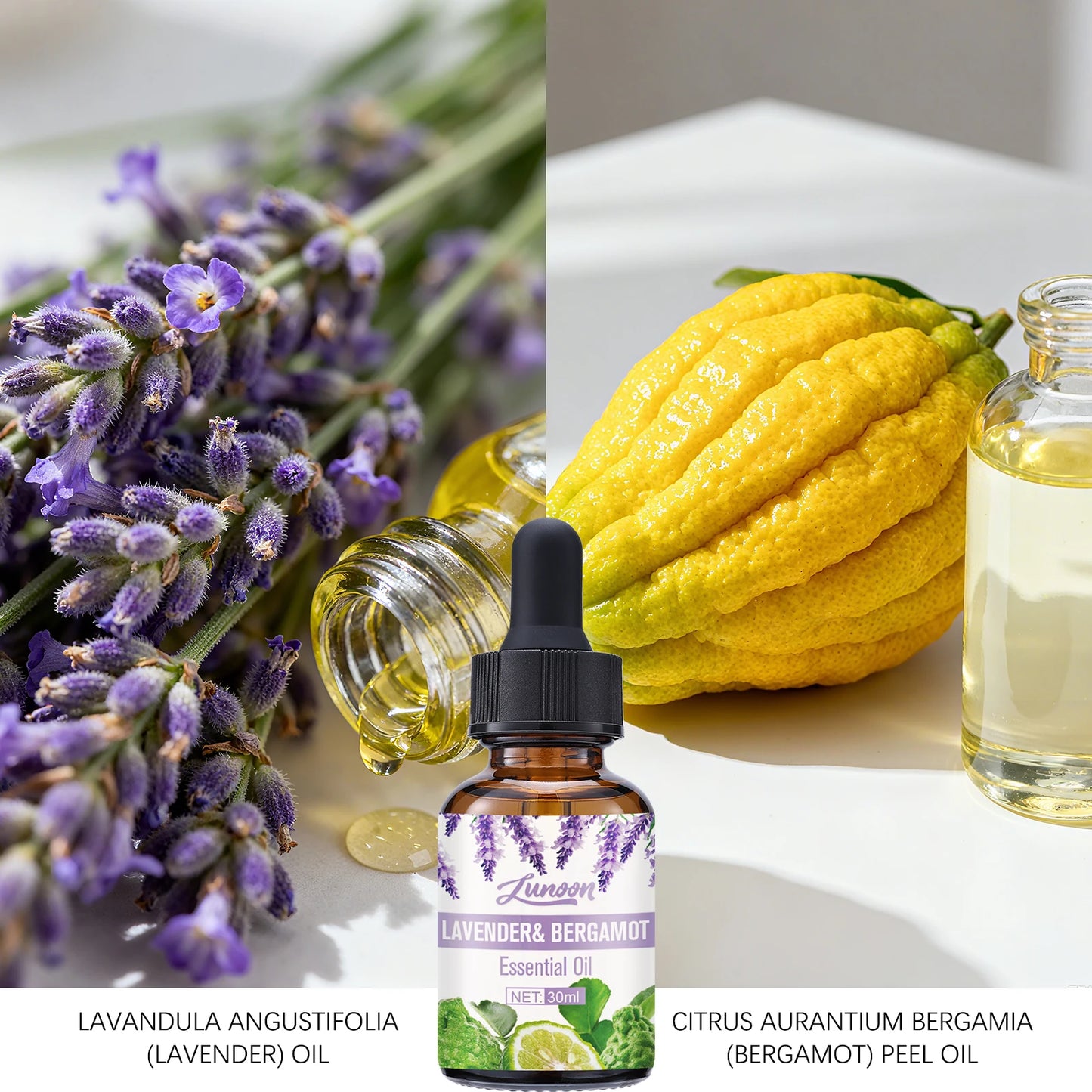 30ml Natural Eucalyptus Essential Oil for Aromatherapy Diffuser, Relieves Stress & Improves Sleep, for Home, Office, Yoga Room