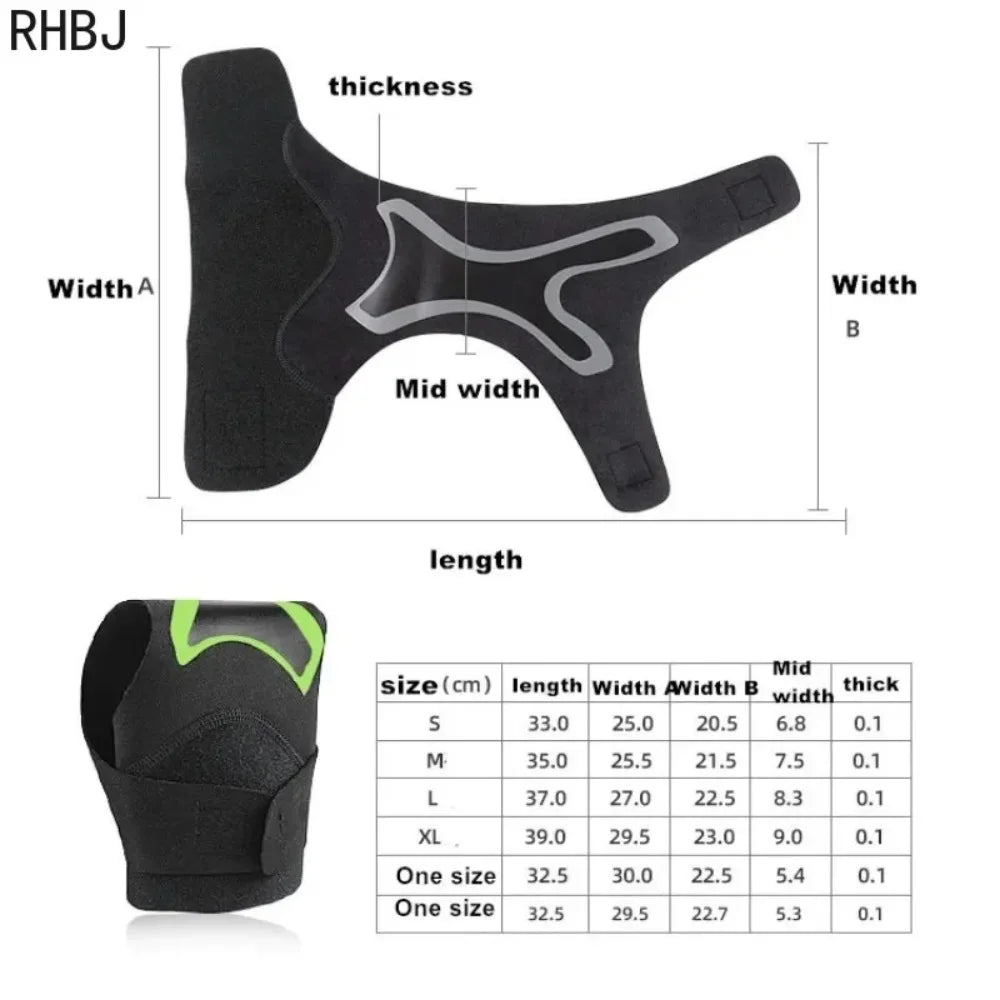 RHBJ 1Pcs Sports Compression Ankle Support Brace Ankle for Men Women Anti-sprain Stabilizer Foot Care Tool for Running Football