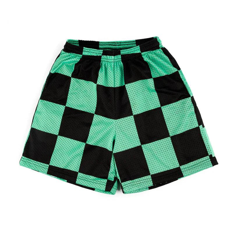 Anime Shorts Men Women Manga Cartoon 3D Printing Sports Casual Shorts to Gym Fitness Quick Dry Mesh Oversized Board Short Pants