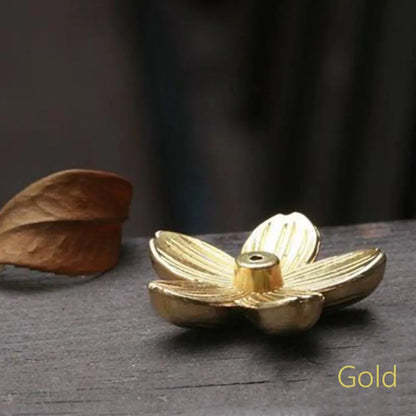New Cones Censer Sandalwood Coil Base Copper Incense Holder Incense Sticks Burner Home Decoration Mini Accessories