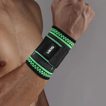 VBOSI Adjustable Wrist Wraps Support for Gym Weightlifting, Breathable Brace for Carpal Tunnel Tendonitis Pain Relief