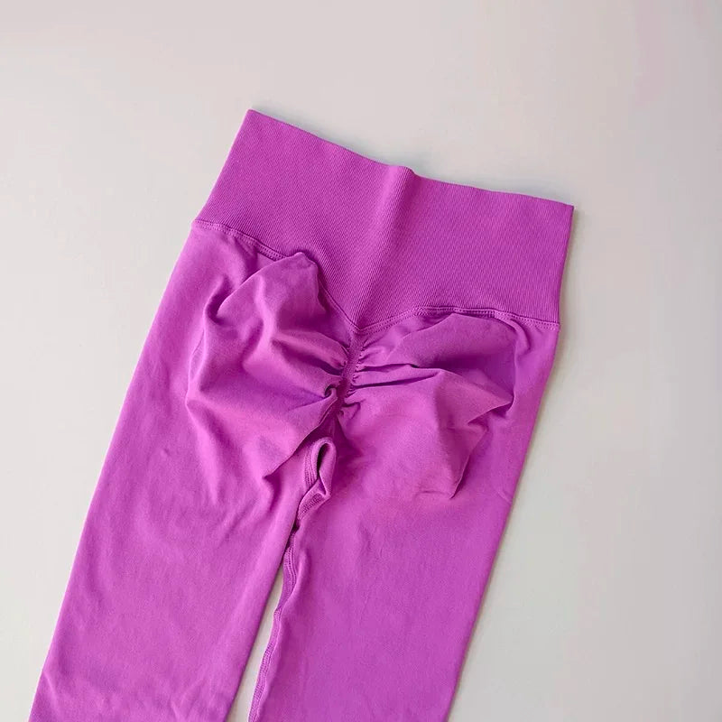 High Waist Women's Yoga Exercise Pants: Comfortable High Elasticity Leggings for Hip Lifting Fitness Training