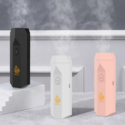 Newest Electric USB Portable Incense Burner Muslim Aromatherapy Device Dukhoon Arabic Bakhoor Burner With Comb Set