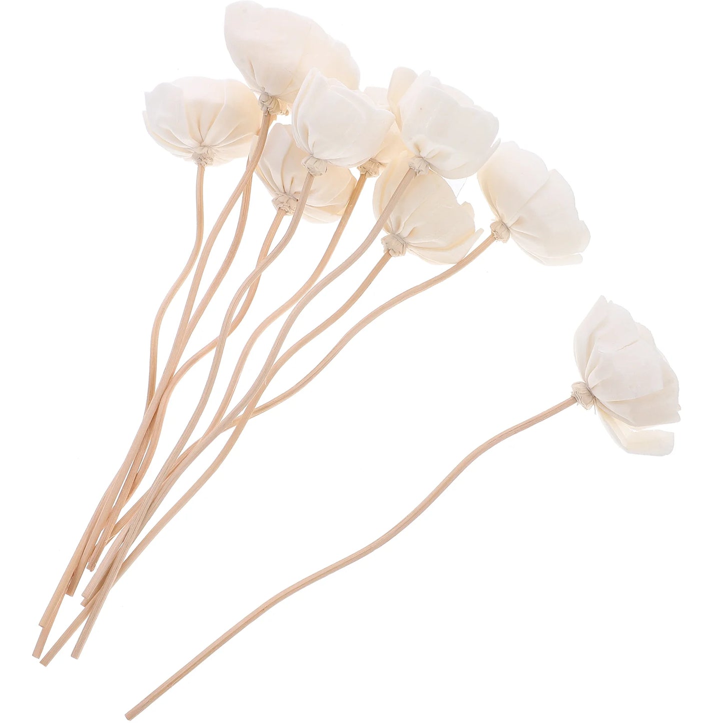 Artificial Flowers Diffuser for Essential Oils Outdoors Aromatherapy Diffusers Sticks Incense Rattan Office