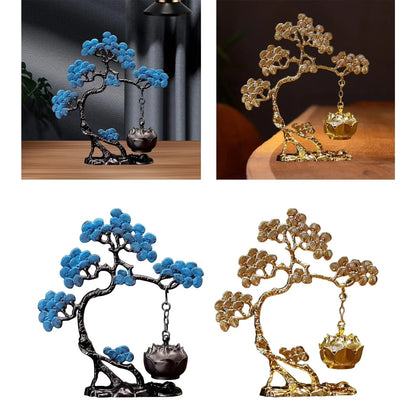 Hanging Incense Burner Censer Ideal Gift Collecting Artwork Pine Tree Incense Holder for Farmhouse Yoga Hotel Bedroom Kitchen