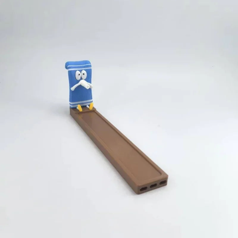 Funny Incense Stick Holder Handmade Burner for Home Office Decor Meditation Yoga Aromatherapy Gifts Craft Decorative Accessories