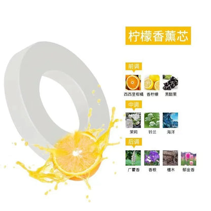 Solar Car Air Freshener Rotating Aromatherapy Diffusing Durable Perfume Diffuser Auto Fragrance Deodorant Car Interior Decor