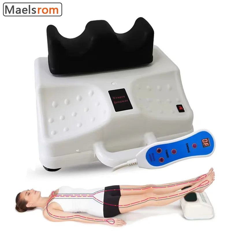 Electric Leg Swing Machine - Ankle & Leg Relaxation Therapy for Muscle Soreness Relief, Chiropractic Recovery and Home Physiothe