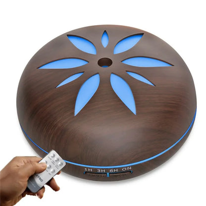 Air Humidifier Aroma Diffuser With Power Adapter, Essential Oil Machine With Seven-Color Changing Night Light, Home Fragrance