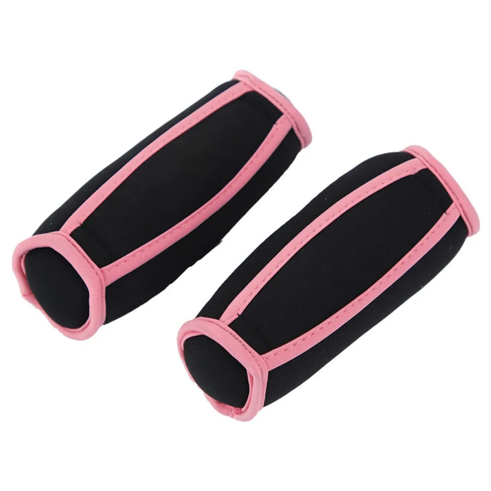 1 Pair Durable Unisex Design Hand Weights Set Weight Gain Soft Sand Soft Dumbbells Breathable Non-Slip Weighted Sandbag Running