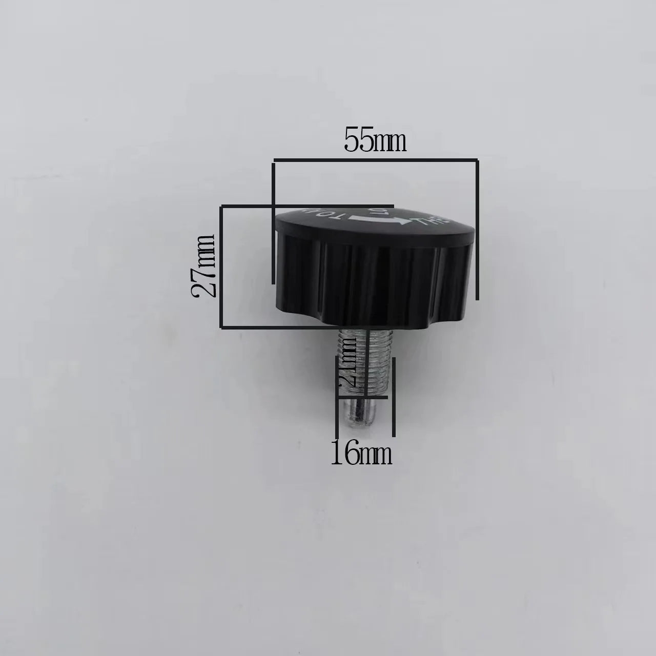 Fitness Bike Pull Pin M16 Equipment Replacement Pull Head Accessory Adjustable Ball Shape Spring Knob for Gym Exercise Bike