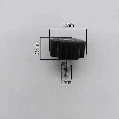 Fitness Bike Pull Pin M16 Equipment Replacement Pull Head Accessory Adjustable Ball Shape Spring Knob for Gym Exercise Bike