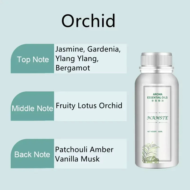 500ML Aromatherapy Oil Air Purifier Suitable for Aroma Diffuser Air Fresheners Humidifier Car Smoke Generator House Air Ionizer