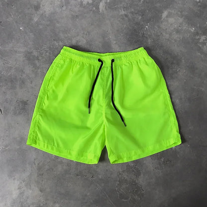 Men Summer Swim Shorts Trunks Beach Board Shorts waterproof Men's Running Sports Surffing Casual Short pants beach fitness pants
