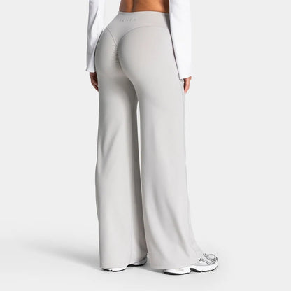 Charming Pro Scrunch Straight Leg Pants Butt Lifting Wide Leg Sweatpants Fitness Jogging Yoga Gym Push Up Women Baggy Leggings