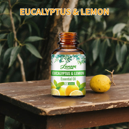 30ml Natural Eucalyptus Essential Oil for Aromatherapy Diffuser, Relieves Stress & Improves Sleep, for Home, Office, Yoga Room