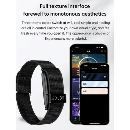 Smart Fitness Tracker With GPS Health Monitoring Pedometer Waterproof Sport Intelligent Wristband Time Display Smart Bracelet