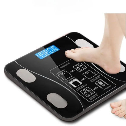 Home-use weighing scale - Compact, rechargeable, high-precision electronic scale - Specialized for adult weight loss purposes