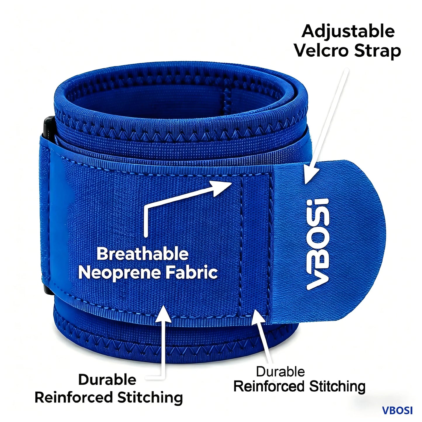 1 Piece Unisex Elastic Wrist Wraps Weight Lifting Brace Guard Band for Gym Fitness Protection Barbell Strap