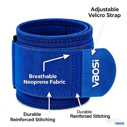 1 Piece Unisex Elastic Wrist Wraps Weight Lifting Brace Guard Band for Gym Fitness Protection Barbell Strap