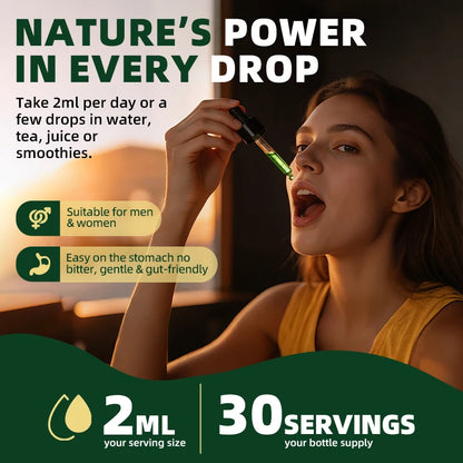 Mullein Leaf Extract Drops - Lung Cleanse - Powerful Mullein for Immune Support,Detox & Respiratory Support - Herbal Supplements