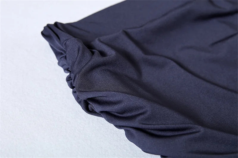 Pack hip side pleated skirt fake two-piece leggings women culottes leggings