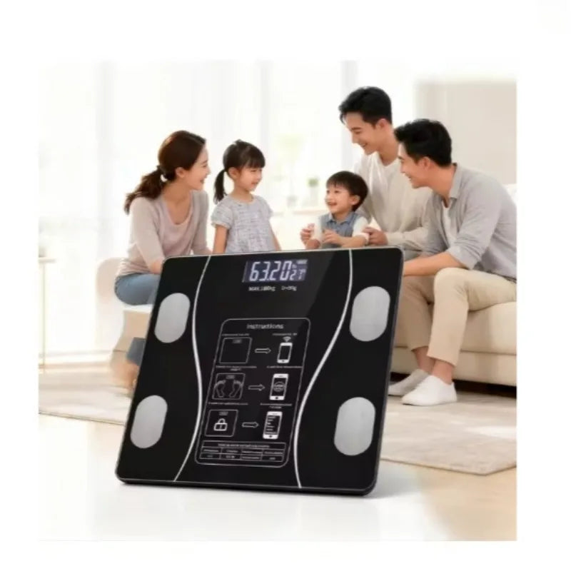Home-use weighing scale - Compact, rechargeable, high-precision electronic scale - Specialized for adult weight loss purposes