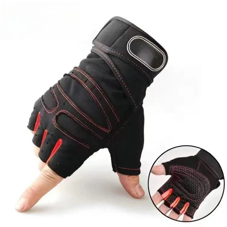 Gym Gloves Fitness Weight Lifting Gloves Body Building Training Sports Exercise Cycling Sport Workout Glove for Men Women M/L/XL