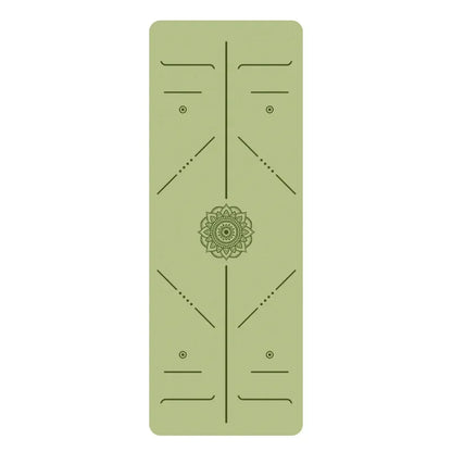 1.5mm Ultra-thin Pu Natural Rubber Yoga Mat Portable Foldable Professional Anti-slip Fitness Yoga Mat
