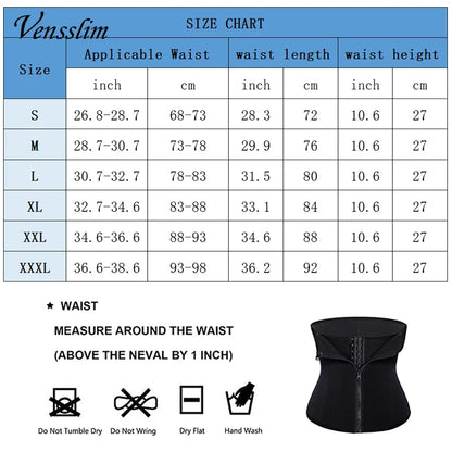 Sauna Sweat Belt Weight Loss Women Neoprene Waist Trainer Body Shaper Corset Shapewear Flat Belly Slimming Sheath Tummy Trimmer