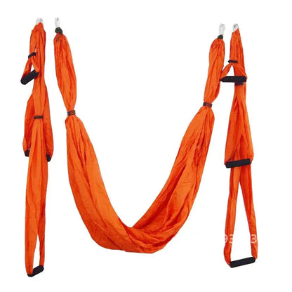 Aerial Yoga Swing with Extension Straps Antigravity Yoga Hammock Aerial Trapeze Sling  Inversion Tool for Home Gym Fitness