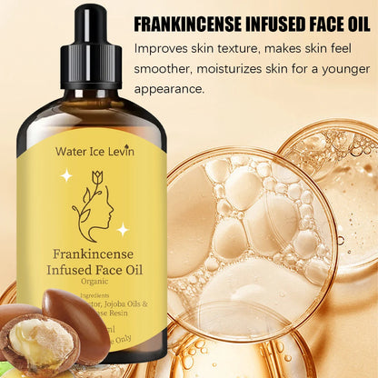 Frankincense Facial Oil - Moisturizes and Nourishes the Face and Body | Alcohol-Free and Contains Glycerin |   Suitable for All Skin Types |   Suitable for Massage, Showering, and Relaxation