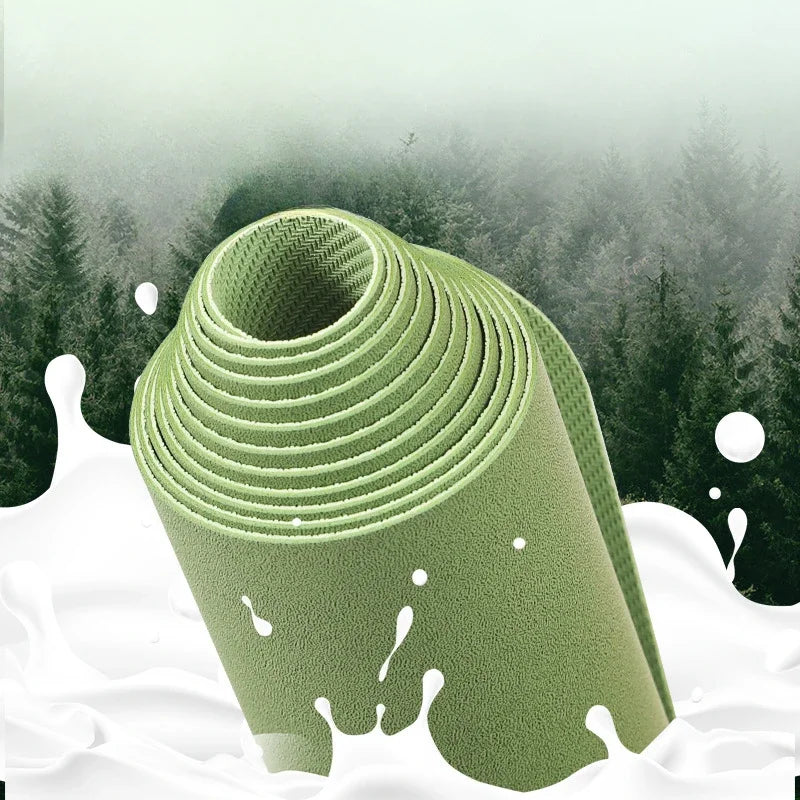 Travel Portable Yoga Mat 1.5mm Coconut Fiber Natural Rubber Non Slip Fitness Yoga Mat Female PU Luxury Mat