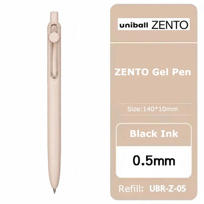 New Uniball Gel Ink Pen 0.5/0.38mm Multiple Colors Rod Smudge-Proof Fine Writing Without Fatigue Notes Journaling Drawing Tools