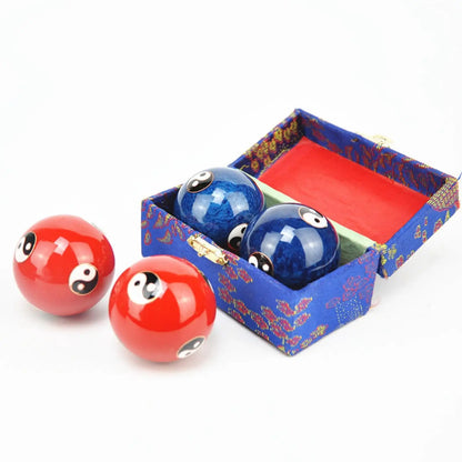 2piece Chinese Health Balls Relieve Fatigue And Promote Well-being Relaxation Baoding Balls