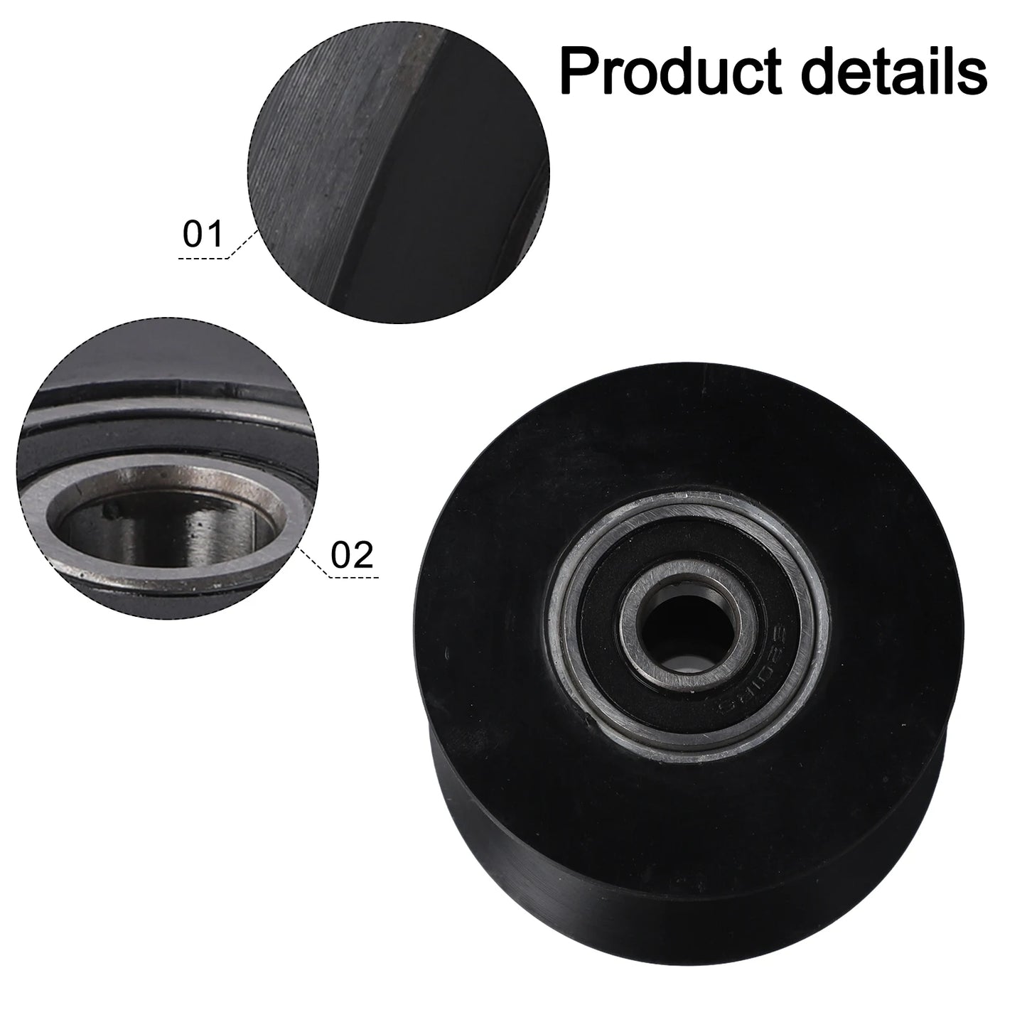 Elliptical Roller Wheel Fitness Equipment Supplies 70x51x12mm Replacement Cable Machine Attachment For Home Gym Sports Accessory