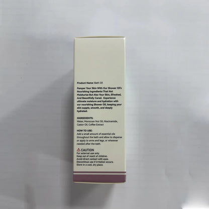 100ml Nourishing Bath & Body Oil - Deep Hydration with Niacinamide & Smooth Skin for Dry Skin Care