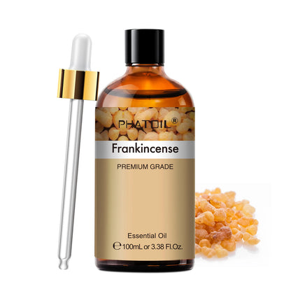 PHATOIL 100ml Aromatherapy Essential Oil-Lavender Rose Vanilla Eucalyptus Sandalwood Pine Needles for Diffuser,Candle Making