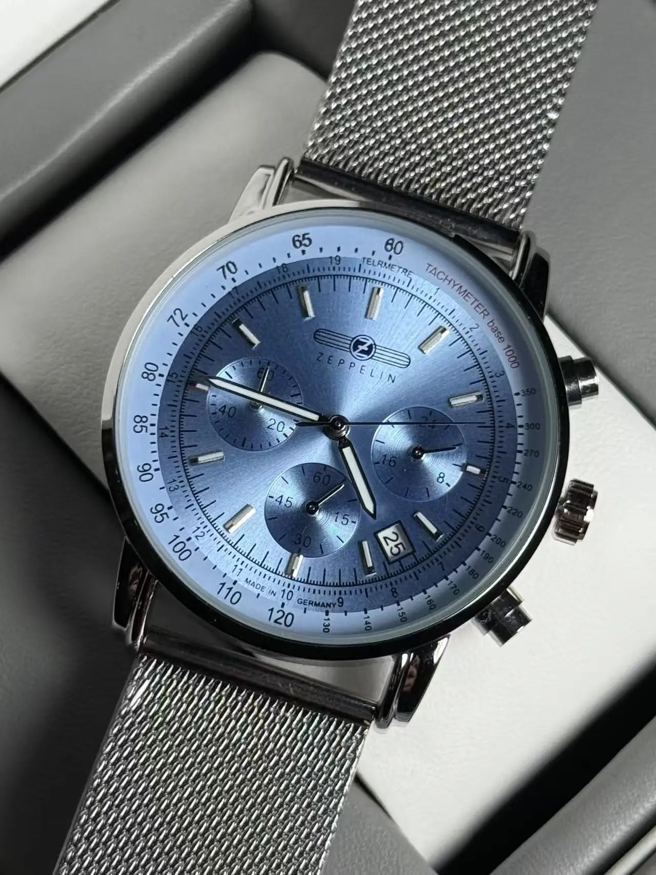 2025 New fashion Led Zeppelin series quartz machine men's retro business casual men's watch