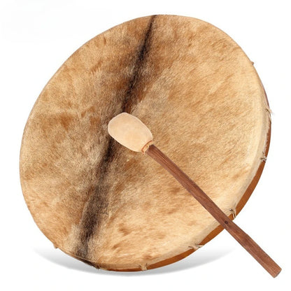 Large Shaman Drum Adults Practice Shaman Drum Spiritual Relaxation Sheepskin Drums Professional Percussion Musical Instruments