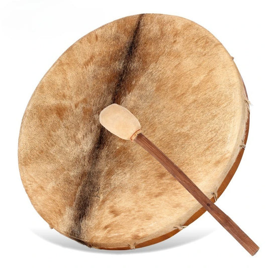 Large Shaman Drum Adults Practice Shaman Drum Spiritual Relaxation Sheepskin Drums Professional Percussion Musical Instruments