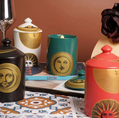 Nordic Retro Face Ceramic Jar Storage Bottle Aromatherapy Candle Cup Shaped Face Tea Jar Storage Box Container Crafts Decoration