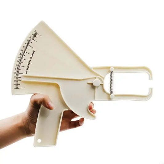 Body Fat Loss Tester Calculator Fitness Caliper Clip Measurement Fat Chart