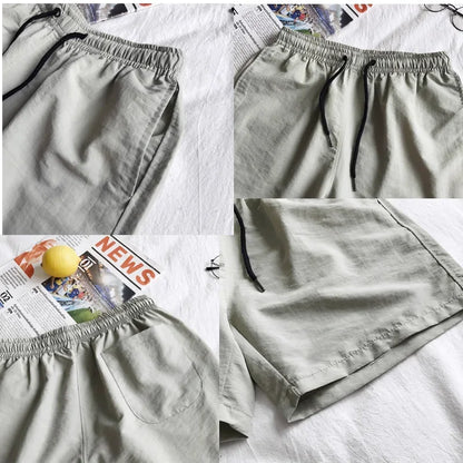 Men Summer Swim Shorts Trunks Beach Board Shorts waterproof Men's Running Sports Surffing Casual Short pants beach fitness pants