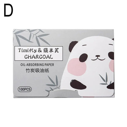 100Pcs new Face Oil Blotting Paper Protable Matting Face Wipes Facial Cleanser Oil Control Oil-absorbing Face Cleaning Tools