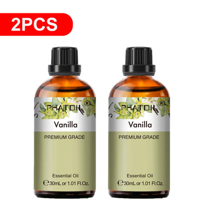 PHATOIL Reed Diffuser Essential Oil For Aromatherapy-30ml Lavender Lemon Eucalyptus Sweet Orange Sandalwood Aroma Essential Oils