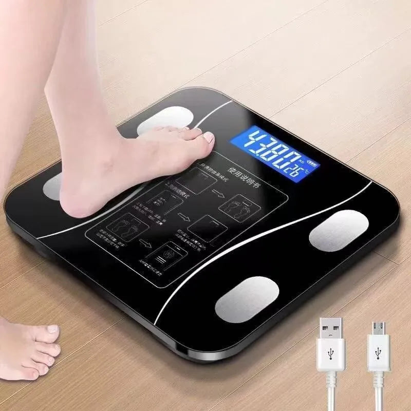 Intelligent body fat scale Weight loss special electronic scale Weight scale Household accurate small body scale Weight