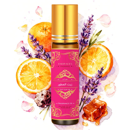 8PC/1PC 10ml Roller Essential Oils Eid al-Fitr Gift Perfume Oil Skincare Face Oil Bodycare Humidifier Six Long Lasting Scents