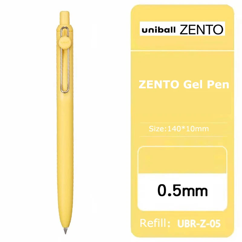New Uniball Gel Ink Pen 0.5/0.38mm Multiple Colors Rod Smudge-Proof Fine Writing Without Fatigue Notes Journaling Drawing Tools
